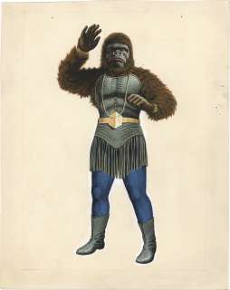 Yoshio Watanabe Hand-Drawn Color Illustration "Spectreman" Ra | Mandarake (Big Web)