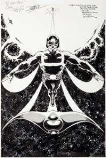 John Byrne and Terry Austin Marvel Preview #11 Star Lord Page 1 Original Art (Marvel, 1977). The first page - | Heritage