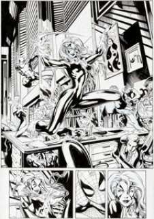 Joe Bennett and Mark Pennington Peter Parker, Spider-Man 2000 "From the Rich to the Poor" Page 1 -