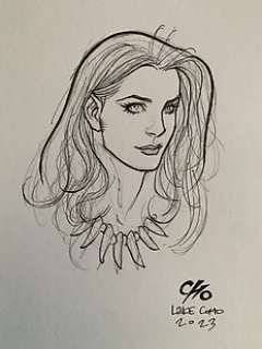 Frank Cho | Shanna - Shanna head Frank Cho - Page volante (2023) | Catawiki