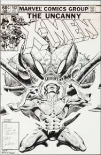 Dave Cockrum and Bob Wiacek Uncanny X-Men #162 Cover Original Art (Marvel, 1982). We believe this is just - | Heritage