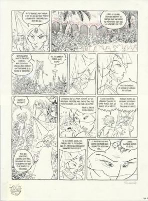 Kerascoët | Foudroyant, Tome 2 La montagne de feu, planche 44 | Galerie 9ème Art