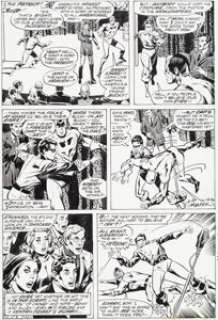 Don Heck and Vince Colletta Marvel Premiere #29 Page 3 Original Art  (Marvel, 1976). The Patriot‘s radio -