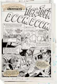 John Calnan World‘s Finest Comics #219 Metamorpho Complete 8-Page Story Original Art (DC, 1973). Someone keeps -