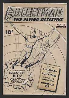 BULLETMAN Issue #15 Cover | ComicConnect