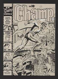 CHAMP COMICS Issue #22 Cover | ComicConnect