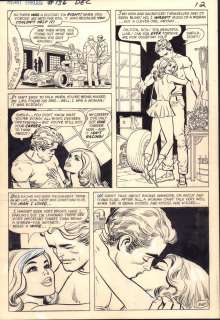 Jack Katz, Vince Colletta - Heart Throbs #136 P.11 - Race Car Drivers Don And Sheila Kiss End Page - 1971
