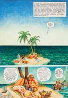 Harvey Kurtzman and Will Elder Playboy "Little Annie Fanny" Complete 5-Page Story Original Art (Playboy, -