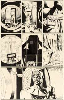 Dave Gibbons Watchmen #7 Story Page 21 Nite Owl and Silk Spectre Original Art (DC, 1987). ... | Heritage