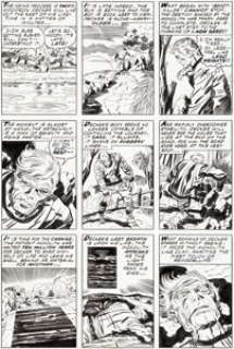 Jack Kirby and Frank Giacoia 2001: A Space Odyssey #1 Pages 30-31 Original Art (Marvel, 1976).... (Total: 2 Original Art) | Heritage