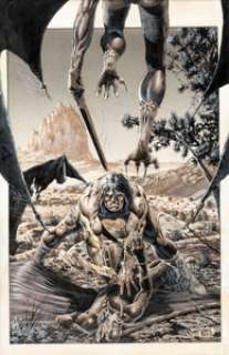 Tim Conrad Savage Sword of Conan #18 "Almuric" Frontispiece Original Art (Marvel, 1977).... | Heritage