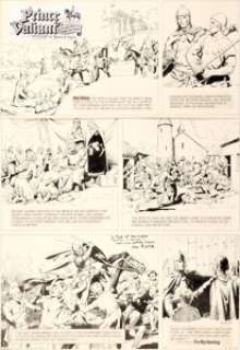 Hal Foster Prince Valiant #1337 Sunday Comic Strip Original Art dated 9-23-62 (King Features Syndicate, 1962).... | Heritage
