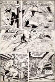 Bill Everett The Sub-Mariner #50 Story Page 2 Original Art (Marvel, 1972).... | Heritage