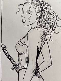 Labrosse, Thierry | Labrosse, Thierry - Dessin original dédicacé - Moréa - (2011) | Catawiki