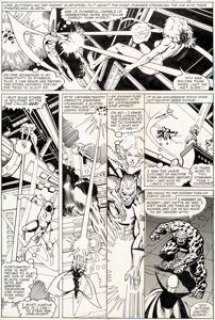  - Jerry Bingham and Gene Day Marvel Two-In-One #62 Thing and Starhawk Original Art (Marvel, 1980)....