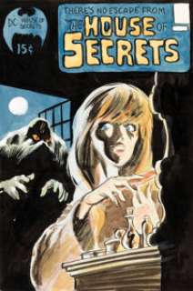  - Bernie Wrightson House of Secrets #92 Cover Color Composition - First Appearance of Swamp Thing Original Art (DC, ...