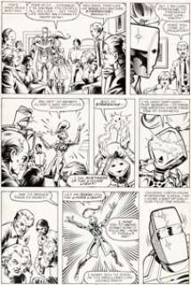  - Sal Buscema and Brian Garvey Rom #49 Story Page 18 Original Art (Marvel, 1983)....