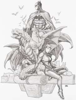  - Frank Cho Batman #48 Variant Cover Original Art (DC, 2018)....