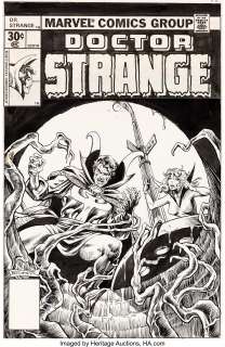 Frank Brunner Doctor Strange #30 Cover Clea Original Art (Marvel, 1978).... | Heritage