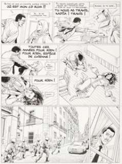 Philippe Aymond Lady S.: Salade Portugaise #6 Planche 35 (Dupuis, 2009). Sixième tome des aventures de -