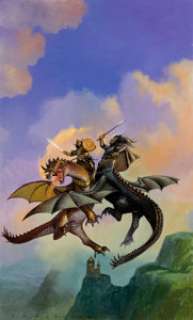 Vicente Segrelles Where Dragons Rule Paperback Couverture Originale (Salsitz, R. A. V, Signet, 1986)....