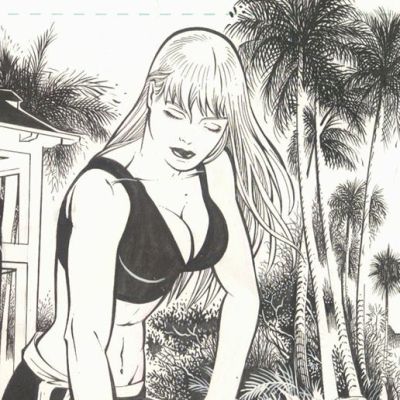 Bennett- Birds of Pray #81, p.15, Original Art | Russ Cochran