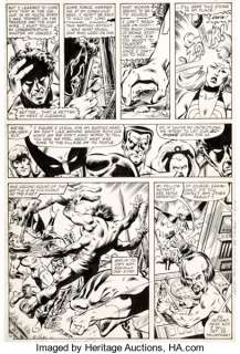 Dave Cockrum and Bob McLeod - Marvel Fanfare #3 Story Page 13 Original Art (Marvel, 1982).