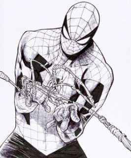 Humberto Ramos - Amazing Spider-Man #28 (Legacy #829) Variant Cover Original Art (Marvel, 2019).