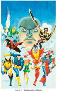 Dave Cockrum - Cover Original Art (Marvel, 1982).