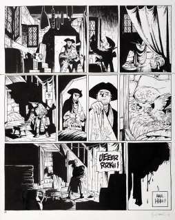 Bonhomme | Le Marquis d’Anaon, planche n°27 Ã  l’encre de Ch… | Millon