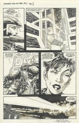 John Byrne | Danger Unlimited, issue #4, page 3 | Galerie 9ème Art