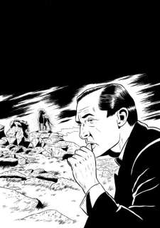 Marniquet, Frédéric | Marniquet, Frédéric - Dessin original - Couverture du TT - Sherlock Holmes T1 - Le Chien des Baskerville - (2023) | Catawiki