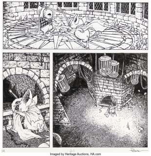 Petersen, David - David Petersen Mouse Guard Winter 1152 #4 Story Page 20 Original Art (Archaia, 2008)....