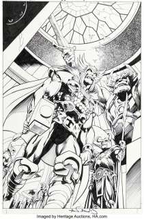 Davis, Alan | Alan Davis and Robin Riggs Thor V2#58 Splash Page 7 Original Art (Marvel, 2003). ... | Heritage