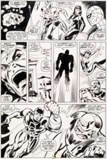 Heck, Don - Don Heck and Sal Trapani Daredevil #103 Story Page 14 Original Art (Marvel, 1973)....