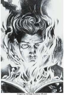 Image Comics artist - Geoff Shaw Crossover #2 Cover Original Art (Image, 2020)....