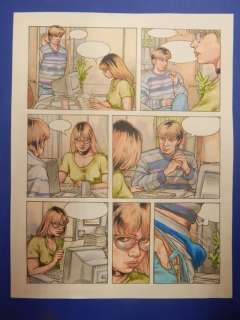 Stefano Natali | Selen - Stefano Natali - Tavola Originale erotica "il balcone" - Page volante - Exemplaire unique - (1995) | Catawiki