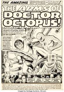 Romita Sr., John - John Romita Sr. and Jim Mooney Amazing Spider-Man #88 Splash Page 1 Original Art (Marvel, 1970)....