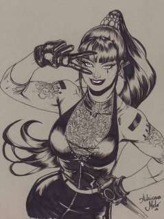 Adriana Melo - Joker Punchline Commission - 2020 Signed