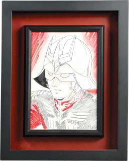 Kazuo Tomisawa Hand-Drawn Color Illustration "Mobile Suit Gundam" Char Aznable | Mandarake (Big Web)