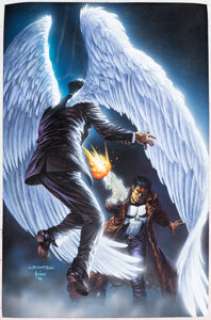 Wrightson, Bernie - Bernie Wrightson and Joe Jusko The Punisher #2 Cover Original Art (Marvel, 1998)....