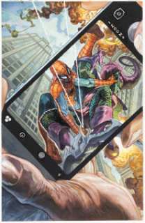 Bianchi, Simone - Simone Bianchi Venom #15 Variant Cover Painting Original Art (Marvel, 2019)....