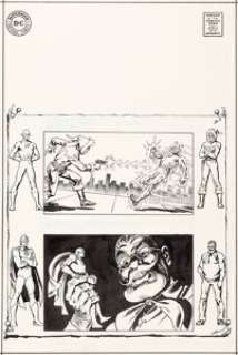 Cardy, Nick | Nick Cardy Wanted: The World’s Most Dangerous Villains #8 Cover Original Art (DC, 1973).... | Heritage