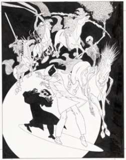 Andreas Capricorne, Les Cavaliers #17 Cover Original Art (Le Lombard, 2013)....