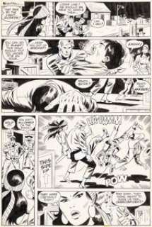 Estrada, Ric - Ric Estrada and Wally Wood Richard Dragon, Kung-Fu Fighter #8 Story Page 11 Original Art (DC Comics, 1976). ...