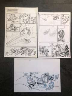 Bakker, Johnn | Bakker, Johnn - 3x Originele pagina - Blook | Catawiki