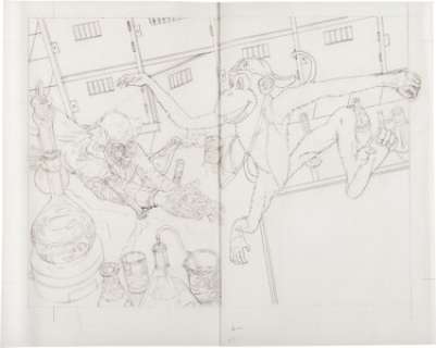 Michel Bohbot | Gordo 106 Unreleased Super Nintendo Video Game Original Preliminary Box Art (DTMC, 1993). | Heritage