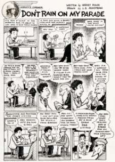 Robert Armstrong (as L.B. Armstrong) - SNARF #6 Complete 2-Page Story "Don‘t Rain on My Parade" Original Art (Kitchen Sink Press, 1976). (Total: 2 Items)