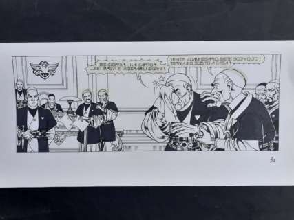 Magnus | Magnus - tavola originale per "I Briganti" ep. 3 -3B | Catawiki