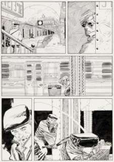 John Romita Jr. and Al Williamson Daredevil: The Man Without Fear #5 Unpublished Story Page Original Art (Marvel, 1994). | Heritage